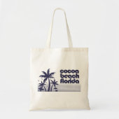 Tote Bag Plage de Cocoa Floride (Devant)