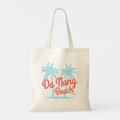 Tote Bag Plage de Da Nang Vintage Délavé (Dos)