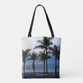 Tote Bag Plage de Fort Lauderdale, Floride (Dos)