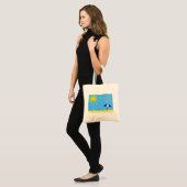 Tote Bag Plage de jours ensoleillés (Devant (modèle))