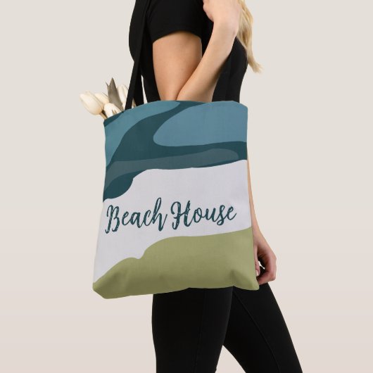 Tote Bag Plage de la mer (De près)