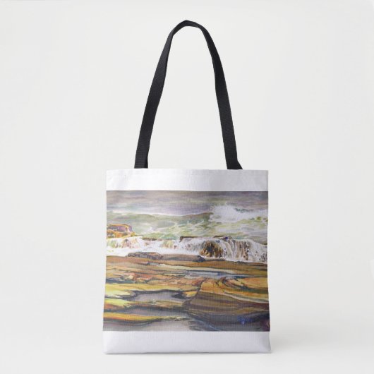Tote Bag Plage de Maine Coast (Devant)