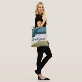 Tote Bag Plage de mer (Sur le modèle)