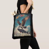 Tote Bag plage de Myrtle (De près)