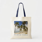 Tote Bag Plage de Punta Cana | République dominicaine (Devant)