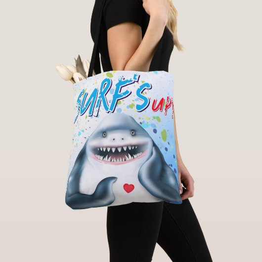 Tote Bag Plage de requin (De près)