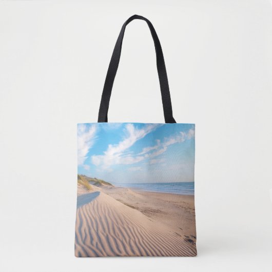 Tote Bag Plage de sable (Devant)
