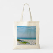Tote Bag Plage de sable blanc Plage de Floride (Dos)