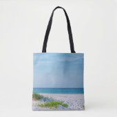 Tote Bag Plage de sable blanc Plage de Floride (Devant)