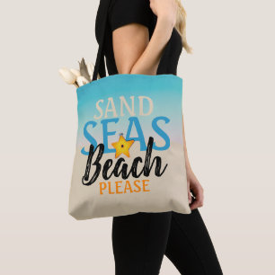 Tote Bag Plage de sable de Starfish