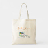 Tote Bag Plage de Santa Monica (Dos)