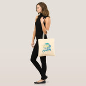 Tote Bag Plage de surf (Devant (modèle))