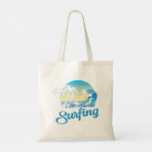 Tote Bag Plage de surf (Dos)