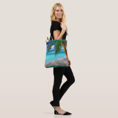Tote Bag Plage de Takemeaway (Sur le modèle)