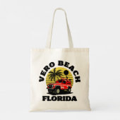 Tote Bag Plage de Vero, Floride (Dos)
