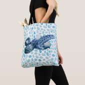Tote Bag Plage de verre marin Tortue côtière (De près)