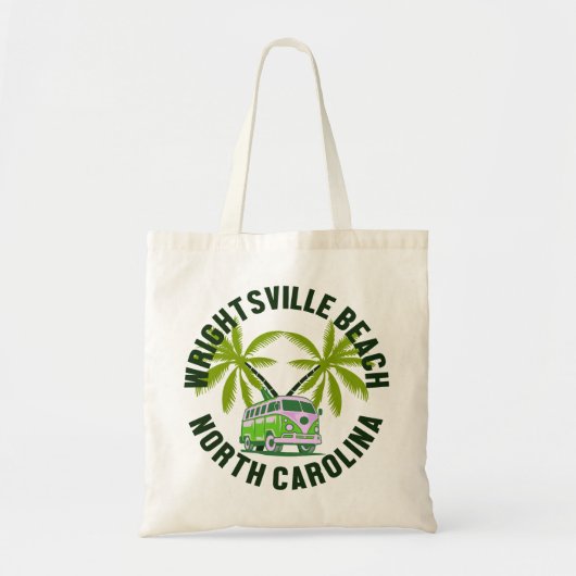 Tote Bag Plage de Wrightsville, Caroline du Nord (Devant)