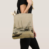 Tote Bag Plage d'Edouard Manet |, marée basse (De près)