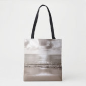 Tote Bag Plage des Caraïbes Zen Oasis #2 #océan #mur #art (Devant)
