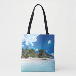 Tote Bag Plage exotique