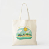 Tote Bag Plage Happy Place Thunder_Cove (Devant)