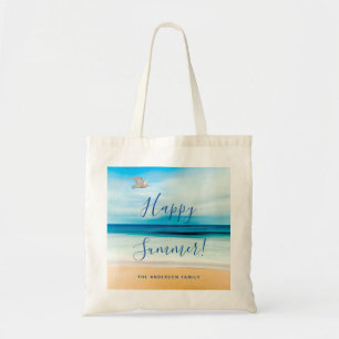 Tote Bag Plage mer mer heureux été