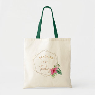 Tote Bag Plage pas enseigner Fourre-tout