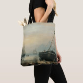 Tote Bag Plage pour réparations, Duncan's Point, Gloucester (De près)