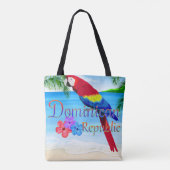 Tote Bag Plage République Dominicaine (Dos)