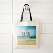 Tote Bag Plage Respire