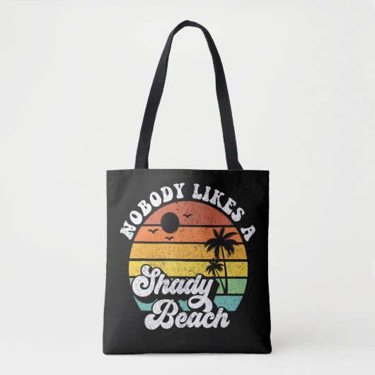 Tote Bag Plage Retro (Devant)