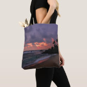 Tote Bag Plage romantique à Dusk (De près)