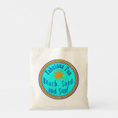 TOTE BAG PLAGE, SABLE ET SOLEIL ! FABULEUX FUN SUNNY PARTI (Dos)