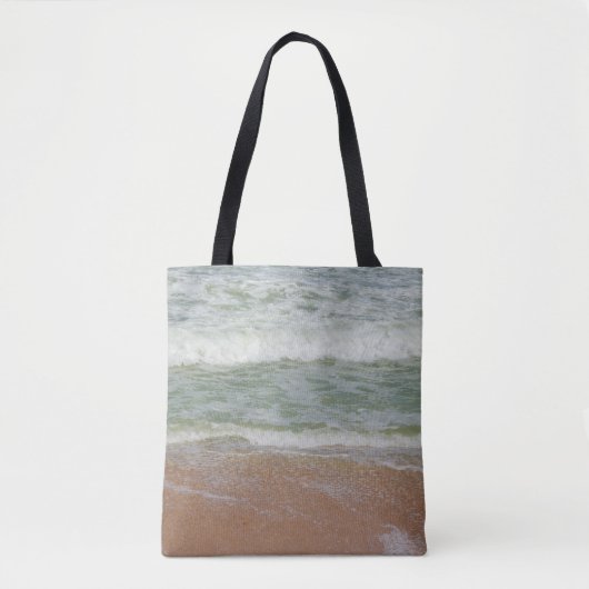 Tote Bag Plage Sable Océan Eau Mer Nature tropicale Photo (Devant)