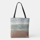 Tote Bag Plage Sable Océan Eau Mer Nature tropicale Photo (Dos)