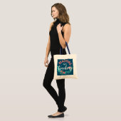 Tote Bag Plage sans enseignement (Devant (modèle))