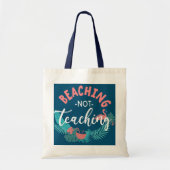 Tote Bag Plage sans enseignement (Devant)