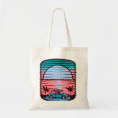 Tote Bag Plage Sunset (Devant)