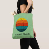 Tote Bag Plage Sunset (De près)