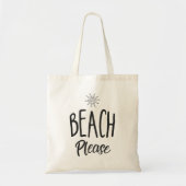 Tote Bag Plage svp (Devant)
