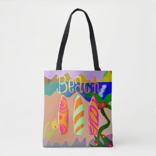 Tote Bag Plage tropicale