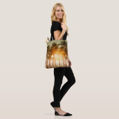 Tote Bag Plage tropicale (Sur le modèle)