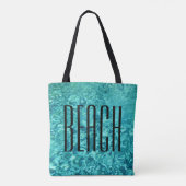 Tote Bag Plage Vacances d'été Vacances tropicales (Dos)