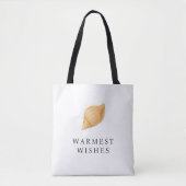 Tote Bag Plage Warmest Warmest moderne Noël (Devant)