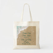 Tote Bag Plage Waves Sandy Toes (Devant)