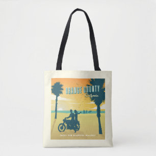 Tote Bag Plages du comté d'Orange, Californie