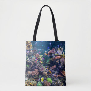 Tote Bag Plages tropicales Corail sous-marin Reef