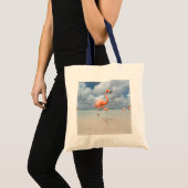 Tote Bag Plages tropicales | Flamants roses Beach, Aruba (Devant (produit))
