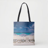 Tote Bag Plages tropicales | Plage tropicale Anguilla (Devant)