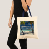 Tote Bag Plages tropicales | Sandy Beach, Maldives (Devant (produit))